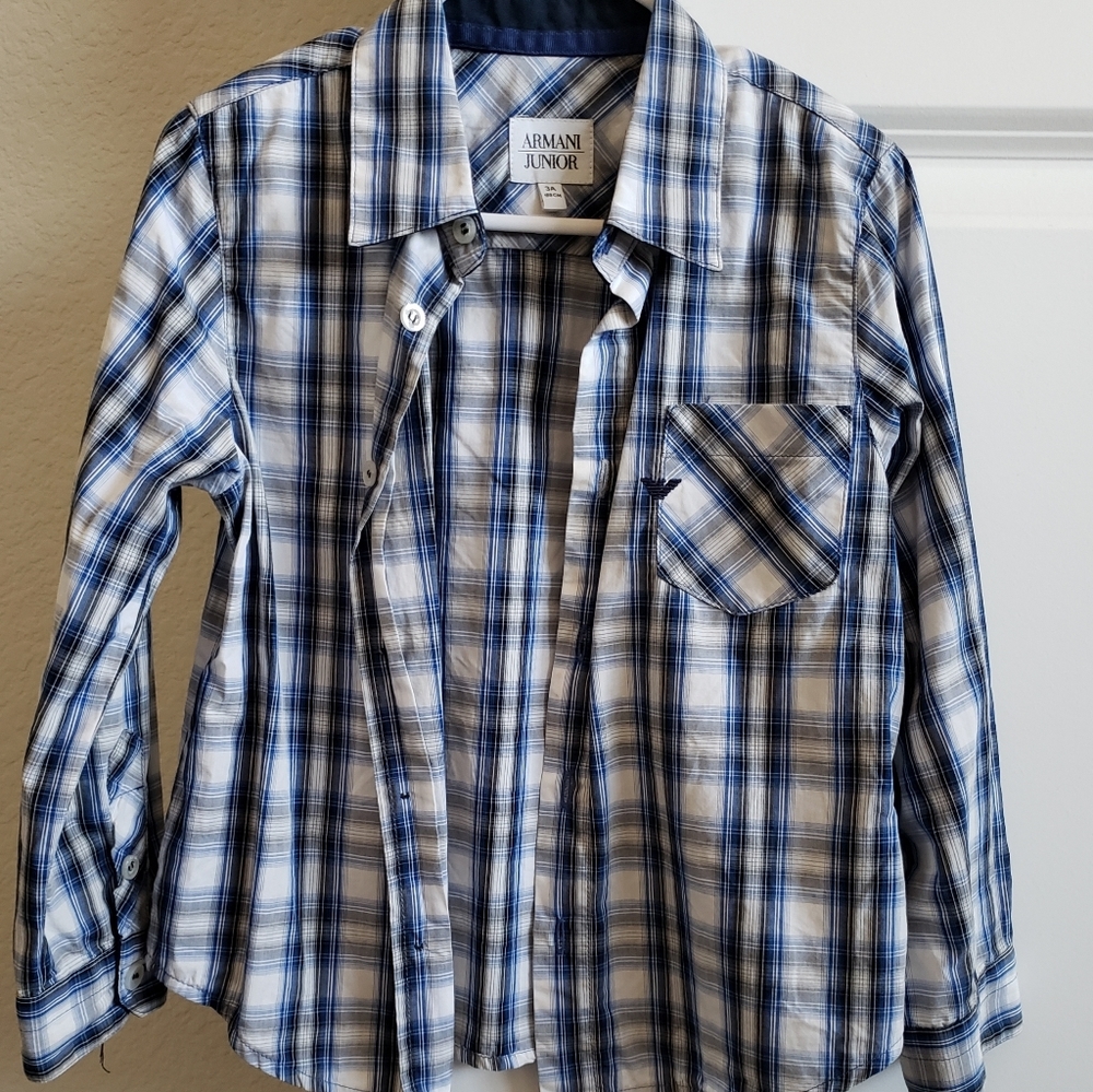 Boys Armani Dress Shirt